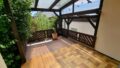 Überdachte Terrasse